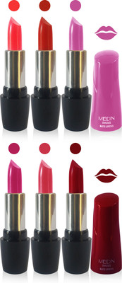 

Medin paris ultra hd elegant colors matte lipstick cosmetics makeup 007 series set of 6(multicolour 1)