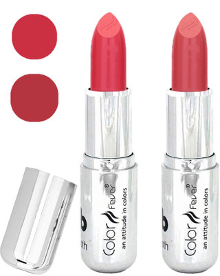 

Color Fever Long last soft shine lipstick A253(brick orange-peach, 36 g)