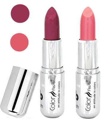 

Color Fever Long last soft shine lipstick A131(plum-peach, 8 g)
