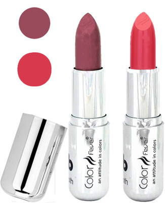 

Color Fever Long last soft shine lipstick A81(copper-brick orange, 8 g)