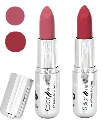 

Color Fever Long last soft shine lipstick A190(nude-brick red, 8 g)