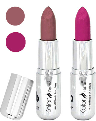 

Color Fever Long last soft shine lipstick A171(brown-dark purple, 8 g)