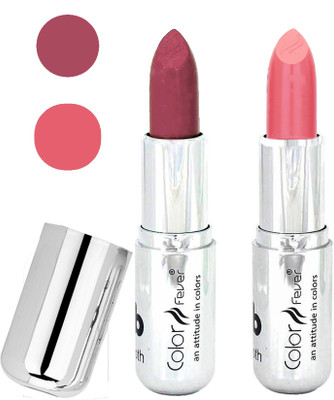 

Color Fever Long last soft shine lipstick A98(pink-peach, 8 g)