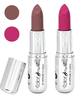 

Color Fever Long last soft shine lipstick A139(chocolate-pink, 8 g)