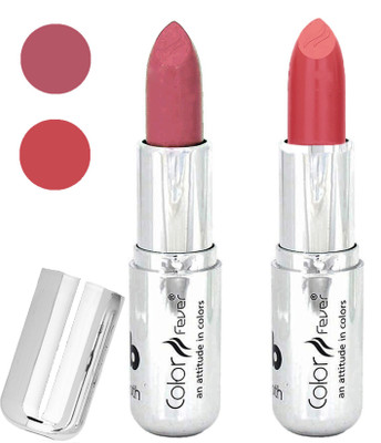 

Color Fever Long last soft shine lipstick A198(nude-peach, 8 g)