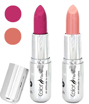 

Color Fever Long last soft shine lipstick A214(pink-nude, 8 g)
