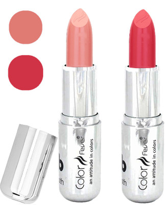 

Color Fever Long last soft shine lipstick A249(nude-brick orange, 32 g)