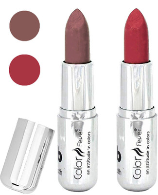 

Color Fever Long last soft shine lipstick A140(chocolate-brick red, 8 g)