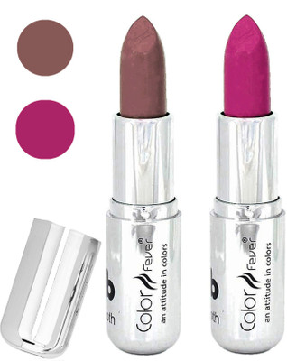 

Color Fever Long last soft shine lipstick A144(chocolate-dark purple, 8 g)
