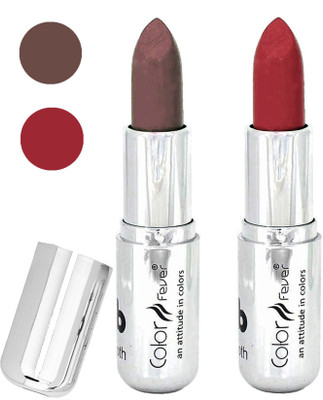 

Color Fever Long last soft shine lipstick A155(brown-dark red, 8 g)