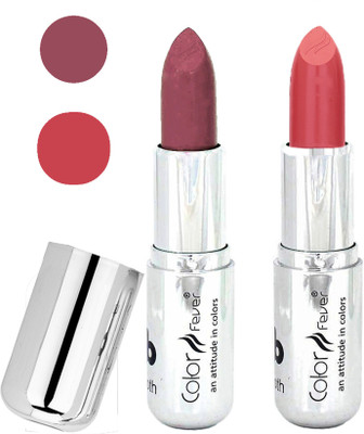 

Color Fever Long last soft shine lipstick A82(copper-peach, 8 g)
