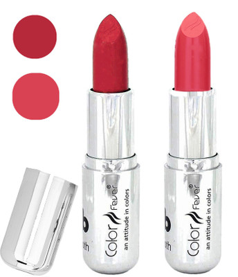 

Color Fever Long last soft shine lipstick A186(red-brick orange, 8 g)