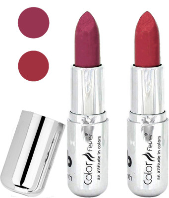 

Color Fever Long last soft shine lipstick A125(plum-brick red, 8 g)