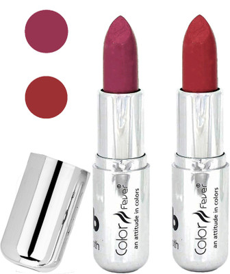 

Color Fever Long last soft shine lipstick A126(plum-dark red)
