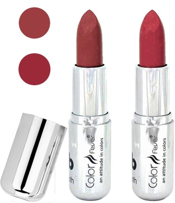Color Fever Long last soft shine lipstick A35(mauve-brick red, 8 g)