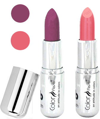 

Color Fever Long last soft shine lipstick A61(light purple-peach, 8 g)