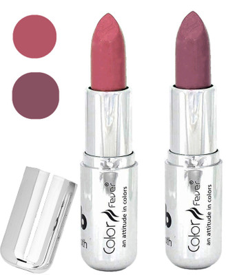 

Color Fever Long last soft shine lipstick A188(nude-plum, 8 g)