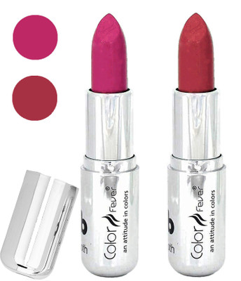 

Color Fever Long last soft shine lipstick A209(pink-brick red, 8 g)