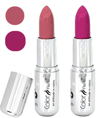 

Color Fever Long last soft shine lipstick A194(nude-dark purple, 8 g)