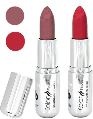 

Color Fever Long last soft shine lipstick A163(brown-red, 8 g)