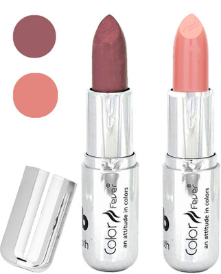 

Color Fever Long last soft shine lipstick A172(brown-nude, 8 g)