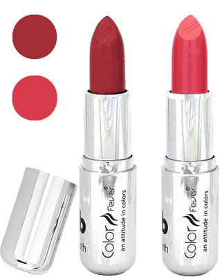

Color Fever Long last soft shine lipstick A231(dark red-brick orange, 14 g)
