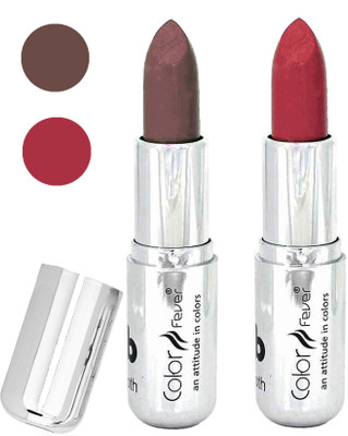

Color Fever Long last soft shine lipstick A154(brown-brick red, 8 g)