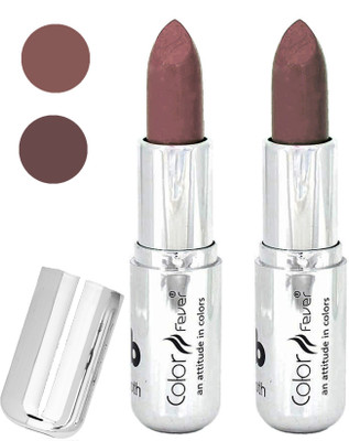 

Color Fever Long last soft shine lipstick A134(chocolate-brown, 8 g)