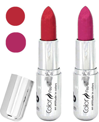 

Color Fever Long last soft shine lipstick A178(red-pink, 8 g)