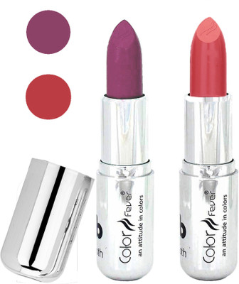 

Color Fever Long last soft shine lipstick A63(light purple-peach, 8 g)