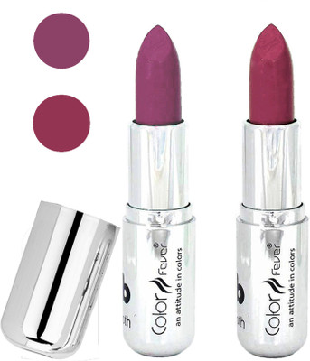 

Color Fever Long last soft shine lipstick A47(light purple-plum, 8 g)