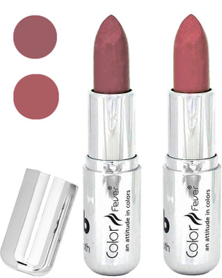 

Color Fever Long last soft shine lipstick A169(brown-mauve, 8 g)