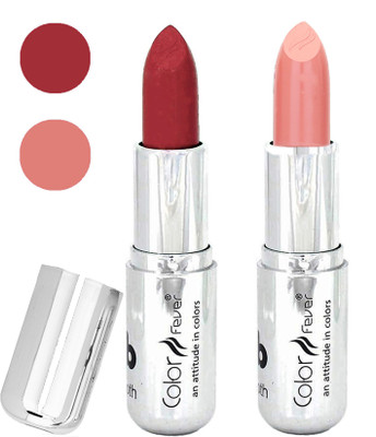 

Color Fever Long last soft shine lipstick A229(dark red-nude, 12 g)