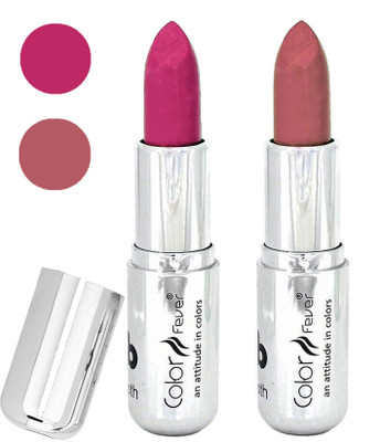 

Color Fever Long last soft shine lipstick A211(pink-mauve, 8 g)