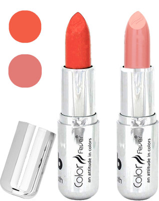 

Color Fever Long last soft shine lipstick A240(orange-nude, 23 g)