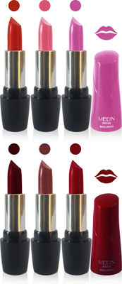 

Medin paris ultra hd elegant colors matte lipstick cosmetics makeup 007 series set of 6(multicolour 9)