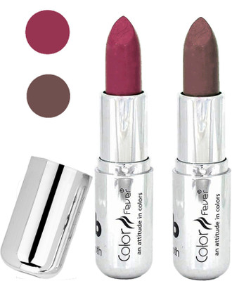 

Color Fever Long last soft shine lipstick A119(plum-brown, 8 g)