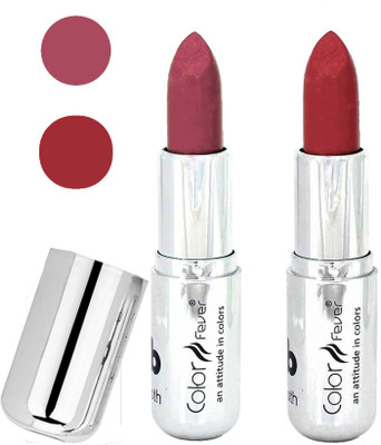 

Color Fever Long last soft shine lipstick A93(pink-dark red, 8 g)