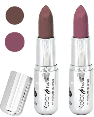 

Color Fever Long last soft shine lipstick A152(brown-plum, 8 g)