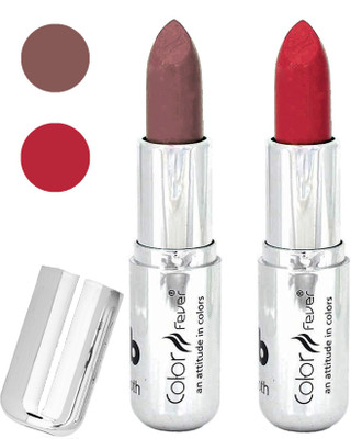 

Color Fever Long last soft shine lipstick A136(chocolate-red, 8 g)
