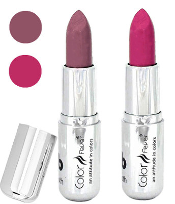 

Color Fever Long last soft shine lipstick A199(plum-pink, 8 g)