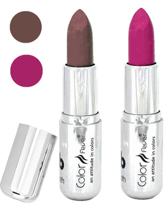 

Color Fever Long last soft shine lipstick A158(brown-dark purple, 8 g)