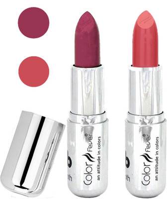 

Color Fever Long last soft shine lipstick A133(plum-peach, 8 g)