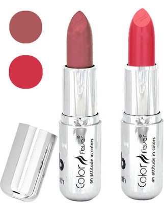 

Color Fever Long last soft shine lipstick A237(mauve-brick orange, 20 g)