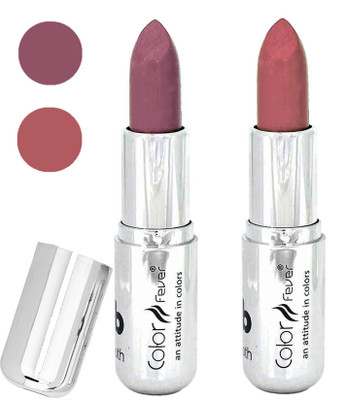 

Color Fever Long last soft shine lipstick A202(plum-mauve, 8 g)
