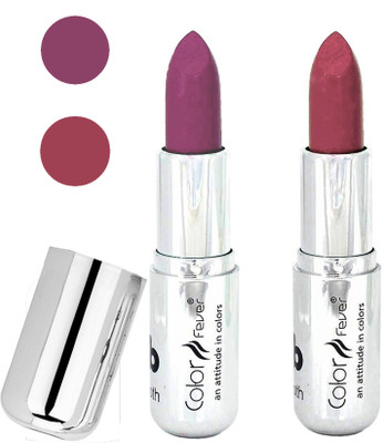 

Color Fever Long last soft shine lipstick A45(light purple-pink, 8 g)