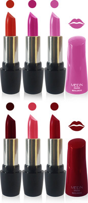 

Medin paris ultra hd elegant colors matte lipstick cosmetics makeup 007 series set of 6(multicolour 5)