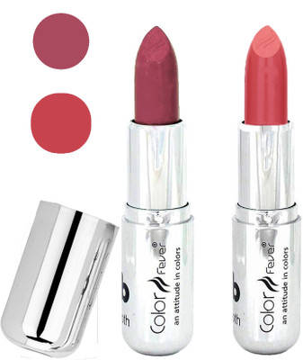 

Color Fever Long last soft shine lipstick A100(pink-peach, 8 g)