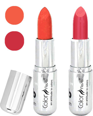 

Color Fever Long last soft shine lipstick A242(orange-brick orange, 25 g)