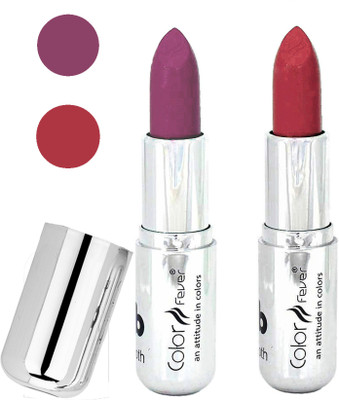 

Color Fever Long last soft shine lipstick A55(light purple-brick red, 8 g)